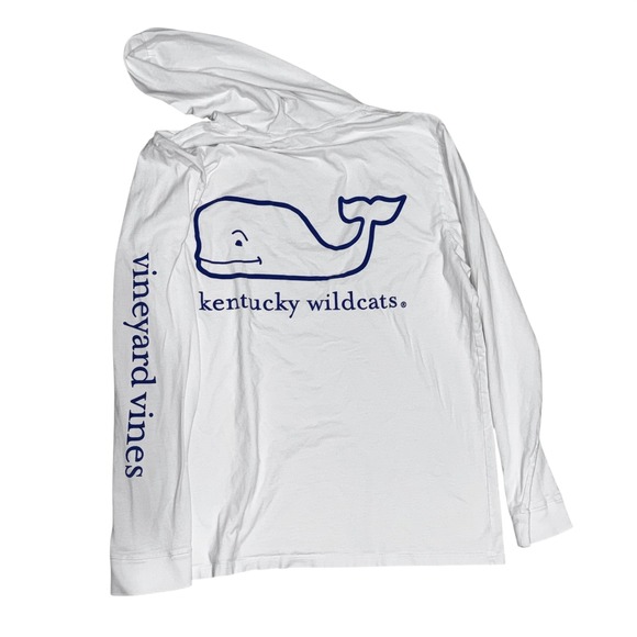 Vineyard Vines Other - Vineyard Vines Men's Long Sleeve Hooded T-Shirt UK Kentucky Wildcats Graphic L